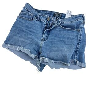 Abercrombie and fitch denim shorts